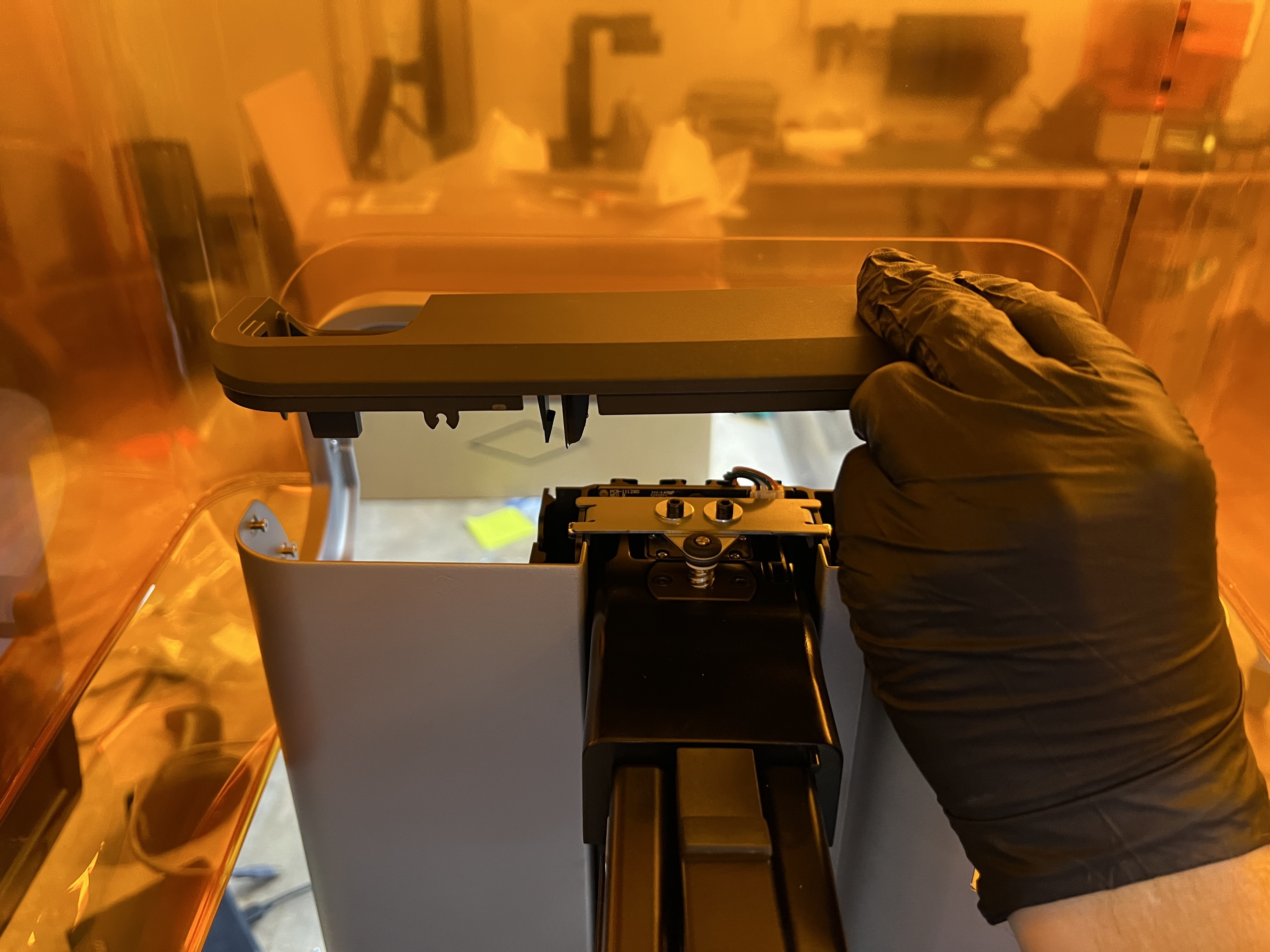 Replacing the Form 4 Z-axis limit switch